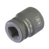 Головка ударная шестигранная, 24 мм, 1/2", CrMo// Stels 13927