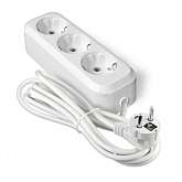 Удлинитель 3х2м с заземл. 16А IP20 Е-303 АБС-пл. ПВС 3х1 UNIVersal 9631976