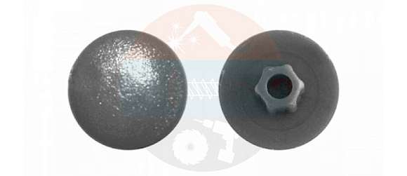 Заглушка под конфирмат (т. серая) упак. 1000 шт.