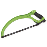 Ножовка по металлу цельноалюминиевая с обрезиненной рукоятью 300 мм "ДТ" 265331