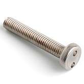 Винт секретн. полукр/гл. два отв. АРТ 9101 А2 M 6X12 (100)