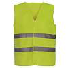 Жилет сигнальный из полиэстера, плотность 80 г/м2, лимонный (XХL)