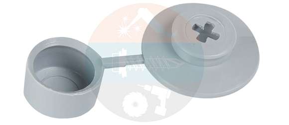 Шайба кровельная с колпачком "бесцветная" (250шт)