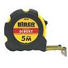 Рулетка БИБЕР ''DIRECT'' обрезиненный корпус 5мх25мм (10/100)