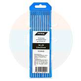 Электрод вольфрамовый WL-20 синий (д. 2,4мм, l=175 мм) (1 уп.-10 шт.) ПТК