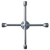 Ключ-крест баллонный, 17 х 19 х 21 х 22 мм, усиленный, толщина 16 мм// Matrix 14244