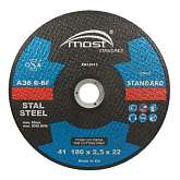 Круг отрезной MOST 180х2,5х22 STANDART PREMIUM 41