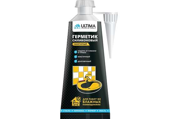 Герметик силиконовый санитарный Penosil Ultima S бесцветный