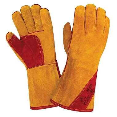 Краги RL4 спилковые Т12-11-RU Siberia (Kevlar)