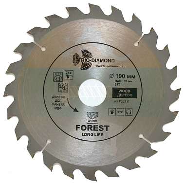 Диск пильный 190*30*24Т, FLL811