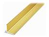 Уголок пр. алюм. золот. 10x10x2х1000мм GAH 473556