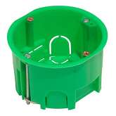 Коробка установочная СП 68х45 для гипсокарт. с метал. лапками HEGEL КУ1202