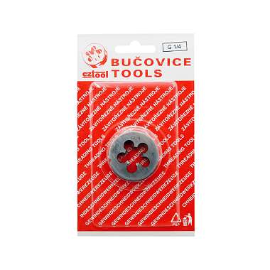 Плашка трубная резьба G 1/4" BUCOVICE 212140