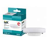 Лампа светодиодная ECO T75 таблетка 12Вт 230В 4000К GX53 ИЭК LLE-T80-12-230-40-GX53