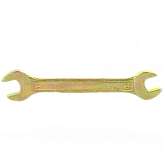 Ключ рожковый, 13 х 17 мм, желтый цинк// СИБРТЕХ 14307